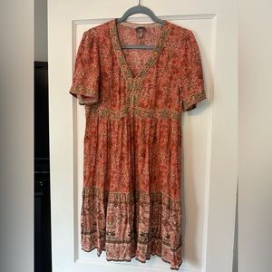 Knox Rose floral short sleeve dress